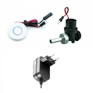 PPS Faucet Cap Illuminated Kit - Electronically operated self closing piezo kit